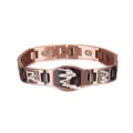 Men's Copper Magnetic Bracelet 12mm Vintage Retro Magnetic Health Jewelry for Men - Retro Magnetic Bracelet(COB022)