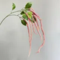 Artificial hanging silk flower vine for wedding decor and home decoration drop plant - Champagne Pink