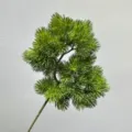 Künstlicher Pinienzweig grüne Pflanze für Heimdekoration Bonsai Blumen Gesteck 1 Stk - 45-Köpfige Extra Große Meiren Pine / 45cm / Grün