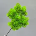 Künstlicher Kiefernzweig grüne Pflanze Dekoration gefälschte Kiefernnadeln Zweig - 45-Köpfige Extra Große Meiren Pine / 45cm / Hellgrün
