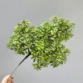 Künstlicher Pinienzweig grüne Pflanze Variante mit kleinen Blättern für Dekoration. - 58-Köpfige Aglaia Odorata / 36cm / Grün