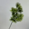 Künstliche Kiefernnadel Zweig grüne Pflanze falscher Kiefernbaum Zweig für Heimdekoration. - 15-Köpfige Piniennadel / 45cm / Dunkelgrün