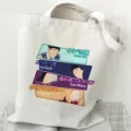 Yuri on Ice Druck Leinwand Tragetasche Anime Umhängetasche Studenten Einkaufstasche - Stil 3 / 35*40cm
