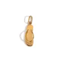 Goldener Zehentrenner Anhänger, stilvoller Schuh-Schmuck für Halskette oder Armband. - Flip-Flop-Anhänger / Gold