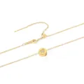 Gold Stainless Steel Necklace Heart Pendant Minimalist Elegant Choker Jewelry For Women - Zircon Club Gold