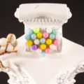 Colorful resin beads heart DIY jewelry accessory craft material component variant option. - Heart