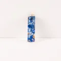 Epoxidharz blauer Stein Buchstabe Anhänger Schlüsselanhänger DIY Schmuck Zubehör Variante - Buchstabe I