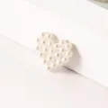 Hartvormige nep parel DIY sieraden accessoire wit haarspeld ambachtelijk onderdeel - Stijl 13