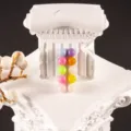 Πολύχρωμες χάντρες ρητίνης DIY για αξεσουάρ χειροτεχνίας και διακόσμηση ρούχων παραλλαγή. - Ορθογώνιο