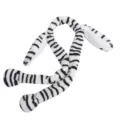 Cute plush animal ear headband with black white stripes for party hair accessory item. - 16# Airbag Moving White Tiger Ears Long