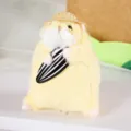 Simpatico criceto di peluche con seme portachiavi morbido giocattolo regalo grazioso. - Criceto Giallo (Senza Portachiavi) / Giallo