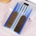 Set candele coniche e spirale sfumate blu, candele decorative in cera per tavola da pranzo romantica. - Stile Conico (锥杆2.2*30) / Confezione da 4 / Sfumatura blu
