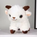 Simpatico pecora peluche ciondolo cartone animato bambola agnello borsa portachiavi dono - 12cm / Pecora-Senza Gancio