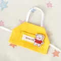 vestiti per bambole 10cm grembiule giallo carino con toppa di orso accessori bambola - Grembiule Orso Giallo