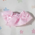 Mini abito da bambola rosa gonna in tulle con fiocchi carini accessorio vestiti - Gonna in Pizzo Rosa