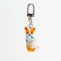 Süsser Corgi Hund Schlüsselanhänger Tasche Anhänger Kawaii Welpe Geschenk Deko Artikel - Milch Corgi
