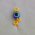 Gioiello per piercing al naso malocchio tono oro filo avvolto borchia per corpo nuovo - Stile 1 Oro Rosa / Stile 3