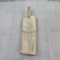 Custodia portatile per arricciacapelli beige borsa appendibile resistente al calore - Borsa Porta Arricciacapelli / Albicocca