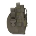 Holster de cuisse tactique militaire pour le camping et la randonnée poche de pistolet verte - Vert Militaire