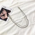 Double layer metal pants chain hip hop style waist chain punk jean chain accessories for women - Double Chain