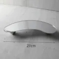 Acrylic Irregular Mirror Jewelry Tray Display Stand Props for Earrings Rings 27cm. - Moon Tray / Mirrored