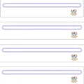 Lesestreifen farbige Überlagerung Leselineal für Kinder Legasthenie transparente Leisten - Vogel-Stil / 4er-Set / Vogel-Stil