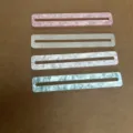 Bunte Legasthenie Lesestreifen Markierung Lineale Set in vier verschiedenen Farben. - 4er-Set / Perle