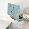 Schutzhülle laptoptasche mit perlenkette handgriff für 13 14 15 16 zoll notebook - 13 Zoll / Blaugrün