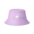 Bob lavande avec imprimé nuage blanc petanque, parfait pour la protection solaire extérieure. - Taille unique / Violet