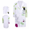 Costume de laboratoire savant fou pour enfants, tenue d'expérience taille 130 blanc. - Enfants 150 / Hauts / Style Scientifique Enfants