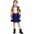 Conjunto de disfraz de cosplay para niños, elegante camiseta de manga larga y falda azul. - 04 Conjunto Niños Rumi (Top y Falda)