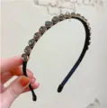 Élégant serre-tête strass vintage pour femme, accessoire cheveux cristal rétro chic. - Serre-tête en Strass Complet