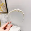 Serre-tête en perles élégant à gradient, accessoire de cheveux chic pour tous les jours. - 2# Serre-tête en perles