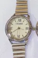 LEAER Damen Mode Quarzuhr mit elastischem Metallarmband und römischem Zifferblatt - Silbergehäuse Weißes Zifferblatt