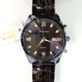 LANTURUN Herren Quarzuhr schwarzes Stahlarmband minimalistisch Business Kalender wasserdichte Uhr - Business Minimalistischer Römischer Ziffernstil (Stil 5)