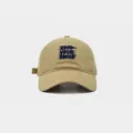 Gorra de beisbol bordada de moda para hombre y mujer, visera curva estilo clasico. - M (56-58cm) / Caqui