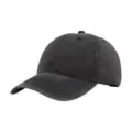 Retro washed cotton baseball cap detail, vintage distressed grey duck tongue hat for daily sun protection. - M (56-58cm) / Dark Gray