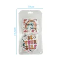 Motivational holographic stickers pack aesthetic waterproof decals for laptop water bottle 100pcs - Star Laser English Motivational (Q2) / 100 Sheets/Pack / Multicolor