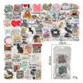 Holographic waterproof book reading stickers vinyl sticker pack for kindle laptop 100pcs - Q14 Star Laser Reading Stickers 100 Pcs