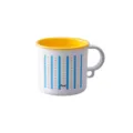 Tazza per colluttorio in plastica con manico, bicchiere portaspazzolino per bagno e dormitorio. - 350ml / Giallo