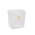 Scatola di conservazione in plastica semi-trasparente opaca bianca organizer SKU - 12x9x12cm / Trasparente