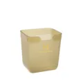 Scatola di conservazione trasparente per frigorifero, organizer compatto per la cucina. - 12x9x12cm / Ambra
