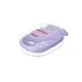 Portasapone stile dopamina con coperchio di scarico, supporto per sapone da bagno viola trasparente. - Portasapone FUN