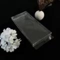 Transparent PVC packaging box clear plastic hanging box small retail product packaging supply - Clear Flat Hanging Hole Style / Clear Hangable PVC Box