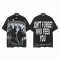 Vintage washed black graphic t-shirt for men and women, featuring Doberman and slogan. - S / Tops / 6352 Washed Black