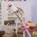 Halloween glowing ghost spring toy wand party prop handheld cute purple white holiday gift - White Ghost