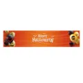 Halloween Tischlaeufer festliche Esstisch Dekoration orange gruselige Party Atmosphaere - Stil 4 (004)