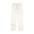 Pantaloni della tuta felpati in stile Y2K High Street per uomo e donna, pantaloni casual bianchi. - Taglia S / Sopra E Sotto / Bianco (D02)