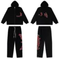 S / Top And Bottom / Black Red