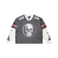 S / Tops / Black White Red